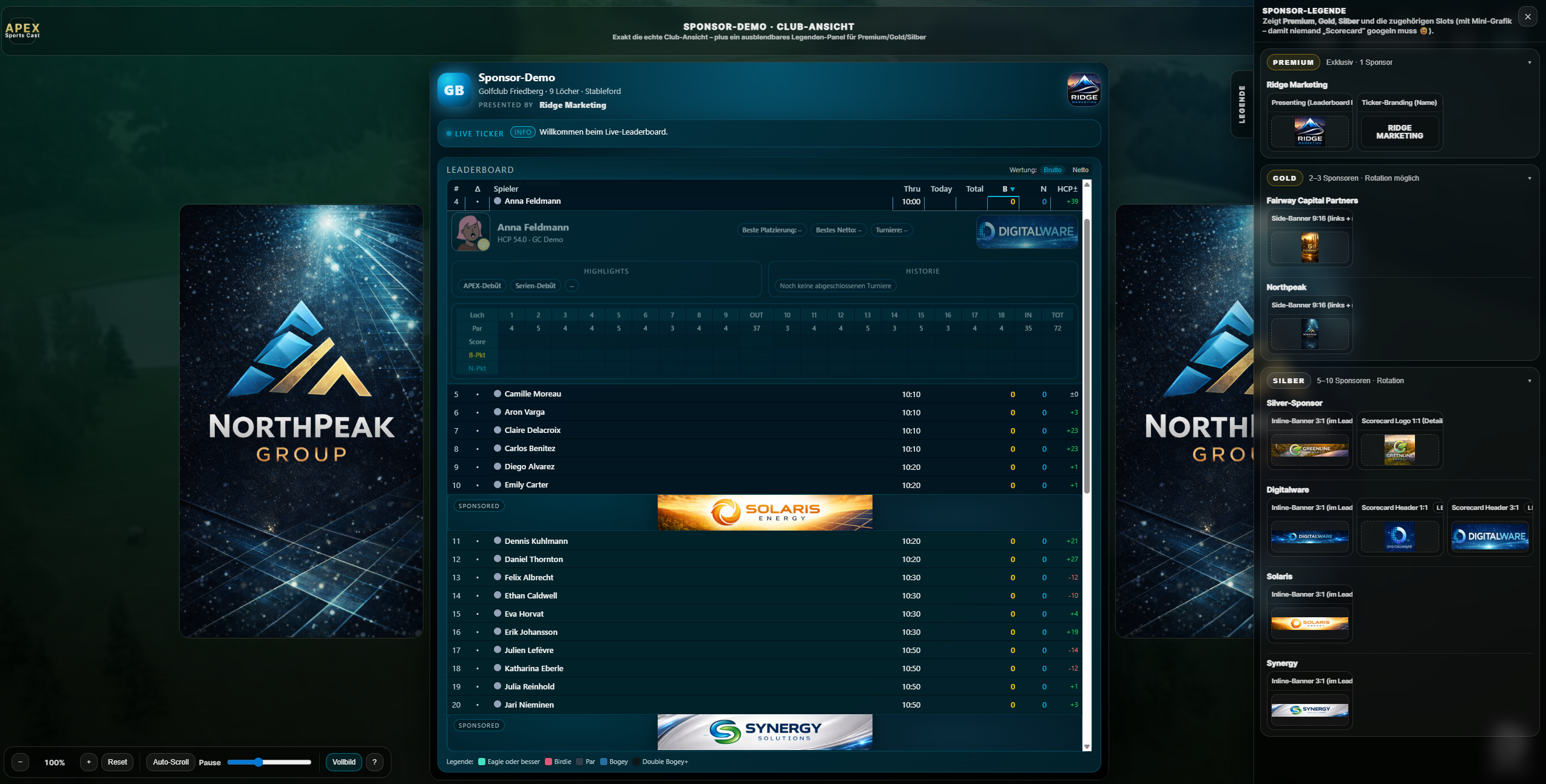 Sponsor Demo Preview